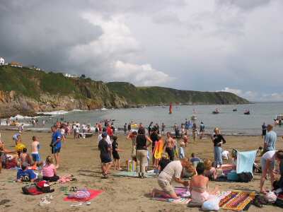 Gorran Haven beach